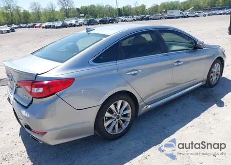 2016 Hyundai Sonata Sport из США, поврежденный, VIN 5NPE34AF9GH414236